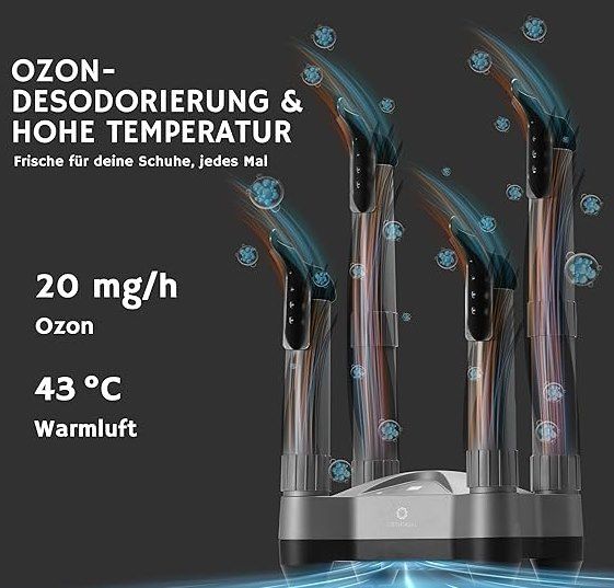 💨 AIRTHEREAL SD20 elekt. Schuhtrockner mit Ozon-Desinfektion für 46,99€ (statt 80€) 💨 AIRTHEREAL SD20 elekt. Schuhtrockner mit Ozon Desinfektion für 46,99€ (statt 80€)