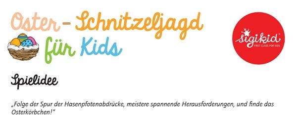 sigikid: Oster Schnitzeljagd für Zuhause oder unterwegs gratis downloaden