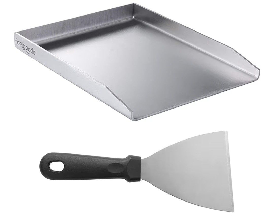 Edelstahl Grillplatte - Plancha Edelstahl Grillplatte Plancha