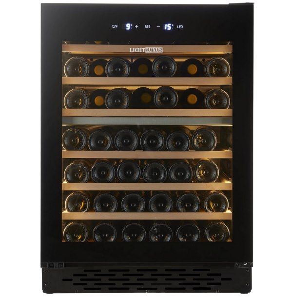 🍾LichtLuxus Weinkühlschrank mit 2 Zonen für 71 Flaschen für 449€  (statt 700€)
