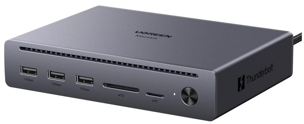 🖥️ UGREEN 10in1 Maxidok Thunderbolt 5 Docking Station für 224,99€ (statt 300€)