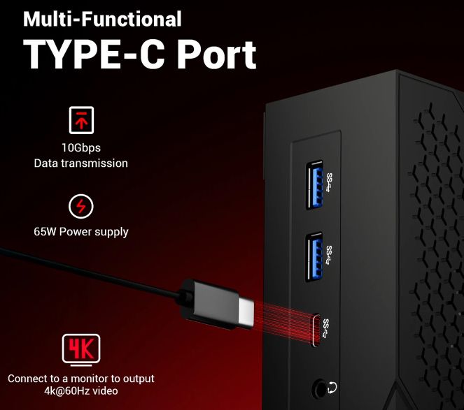 🖥️ FIREBAT Mini PC AM02L mit AMD 6600H, 16 GB LPDDR5 & 512 GB für 349,99€ (statt 400€)