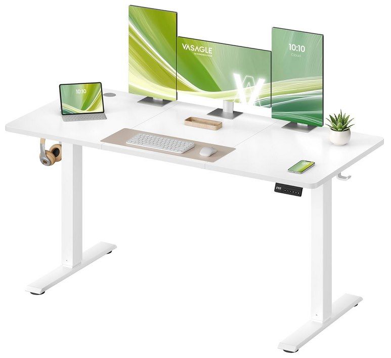 📋 VASAGLE elektr. Schreibtisch mit Memory Funktion mit 4 Höhen für 78,99€ (statt 100€)