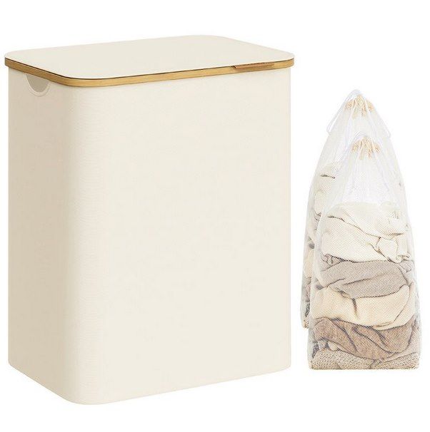 🧺 SONGMICS Wäschekorb (130L) mit Deckel & 2 Fächer für 23,79€ (statt 28€)