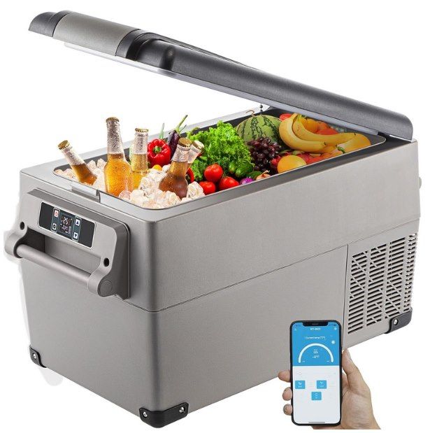 🧊 VEVOR 35L Kompressor Kühlbox (12/24V & 220V) von −20 bis 20°C für 149,36€ (statt 170€)