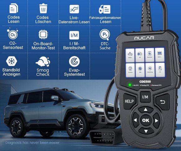 đ mucar CDE500 - OBD2 DiagnosegerĂ€t fĂŒr 13,99⏠(statt 28âŹ) đ mucar CDE500 OBD2 DiagnosegerĂ€t fĂŒr 13,99⏠(statt 28âŹ)