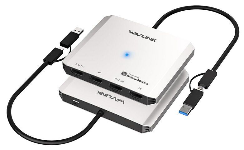 🖥️ WAVLINK Quad Monitor Adapter für 54,59€ (statt 77€)