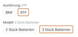 ✈️ Eachine P 40 Fighter V2 RC Flugzeug mit 3 Akkus für 61,71€ (statt 109€)