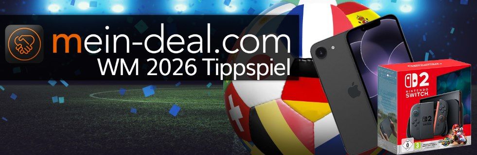 🏆⚽ WM 2026 Tipp  & Gewinnspiel: Gewinne u.a. ein iPhone 17e, Switch 2, Amazon Gutscheine uvm.
