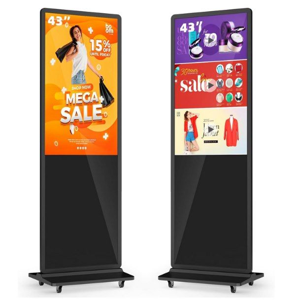 🖐️ 50% Rabatt auf MWE digitale Kundenstopper z.B. 43 Zoll für 649,50€ (statt 1.299€)