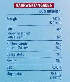 3kg! 🍎 6x Dr. Oetker Vitalis Weniger Süß Knuspermüsli für 12,22€   2,03€ pro Packung