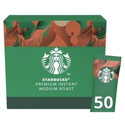 50x 2,3g Starbucks Medium Roast Premium Kaffee für 19,24€ (statt 27€)