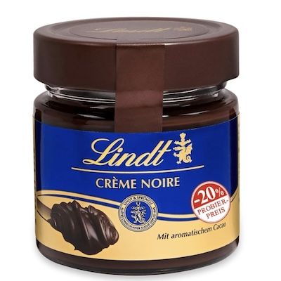 220g Lindt Schokolade Brotaufstrich Crème Noir für 3,92€ (statt 6€)