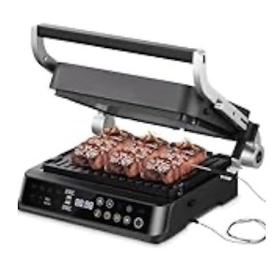 AMZCHEF XL Kontaktgrill 4-in-1 mit Temperatursensor für 150€ (statt 180€)