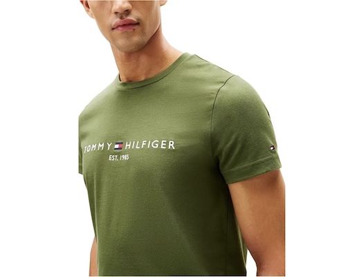 Tommy Hilfiger Herren Kurzarm T Shirt für 24€ (statt 40€)