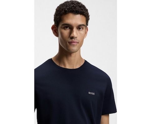 🔝👕 Hugo Boss Regular Fit T Shirt mit Logo Detail ab 24,60€ (statt 33€)