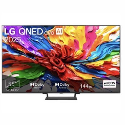 📺 LG QNED93A6A – 55″ MiniLED Smart TV mit 144 Hz für 599€ (statt 799€)