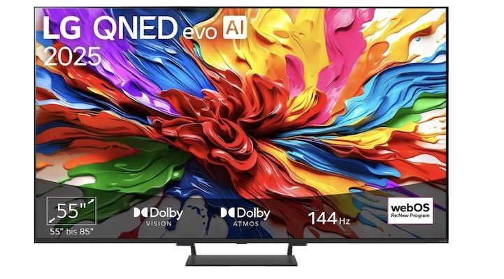 📺 LG QNED93A6A – 55 📺 LG QNED93A6A – 55 MiniLED Smart TV mit 144 Hz für 599€ (statt 799€)