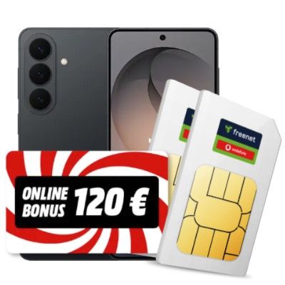 📱Samsung Galaxy S26 für 1€ mit Vodafone Doppel-Flat ➡️ zusammen 39,98€ + 170€ Bonus