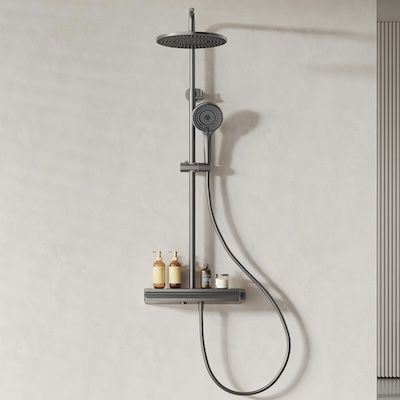 🚿 PUKANIUM Duschsystem mit Thermostat für 59,99€ (statt 78€)