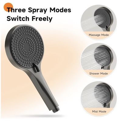 🚿 PUKANIUM Duschsystem mit Thermostat für 59,99€ (statt 78€)