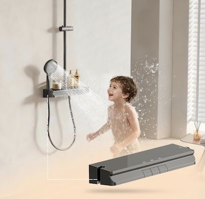 🚿 PUKANIUM Duschsystem mit Thermostat für 59,99€ (statt 78€)