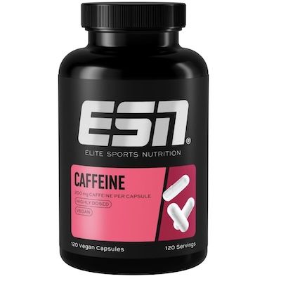 💪🏻 120x ESN Caffeine Caps – hochdosierte Koffein-Kapseln für 7,39€ (statt 12€)