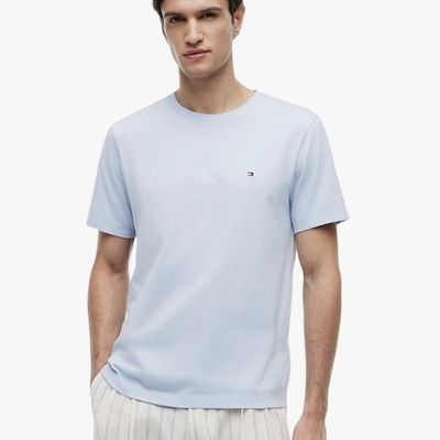 🔝 Tommy Hilfiger Herren T-Shirt Kurzarm Seasonal Solid Tee für 25,59€ (statt 31€)