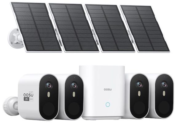 🤫📹 aosu 2K 3MP UHD Außen-Überwachungskamera mit Solar-Akku für 215,99€ (statt 360€) 🤫📹 aosu 2K 3MP UHD Außen Überwachungskamera mit Solar Akku für 215,99€ (statt 360€)