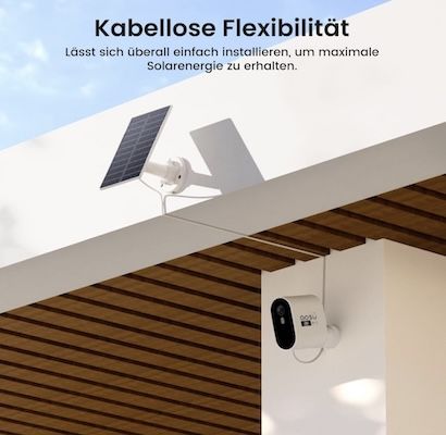 🤫📹 aosu 2K 3MP UHD Außen-Überwachungskamera mit Solar-Akku für 215,99€ (statt 360€) 🤫📹 aosu 2K 3MP UHD Außen Überwachungskamera mit Solar Akku für 215,99€ (statt 360€)
