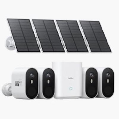 🤫📹 aosu 2K 3MP UHD Außen-Überwachungskamera mit Solar-Akku für 215,99€ (statt 360€)