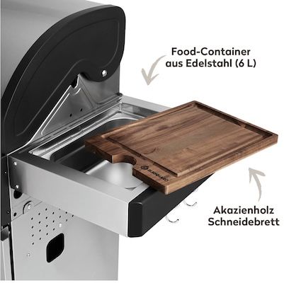 🤯🔝🔥 Burnhard 2 Brenner Gasgrill FRED Jr. Deluxe für 496€ (statt 700€)