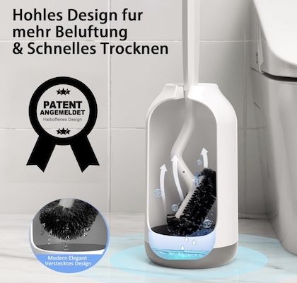 🚽🚻 HAMITOR WC Bürsten Set für 9,99€ (statt 14€)