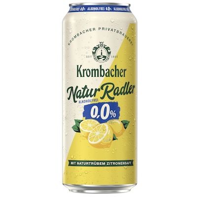 🚫🍺 24x 0,5L Krombacher Natur Alkoholfrei Radler mit 0,0% für 16€ (statt 23€)