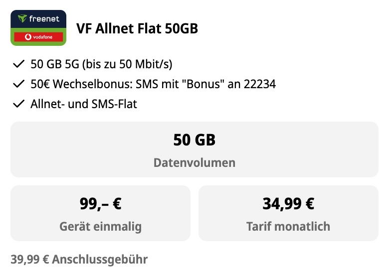 📱Google Pixel 10 Pro mit Pixelsnap für 99€ mit Vodafone Allnet mit 50GB ➡️ für 34,99€ + 50€ Bonus