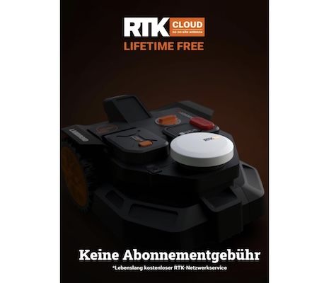 🏡 WORX Landroid Vision Cloud 600 m² Mähroboter für 764€ (statt 899€)