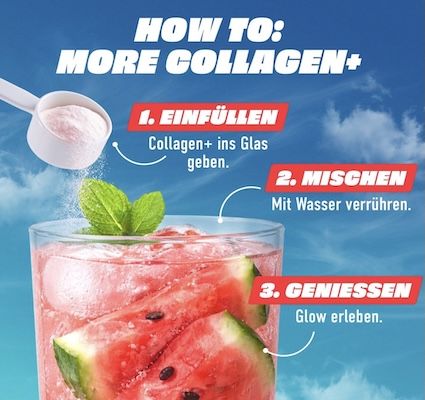 💪🏻 300g MORE Collagen+ Watermelon Mint für 22,39€ (statt 30€)