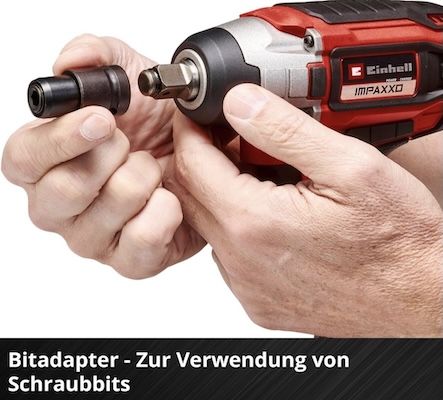 Einhell IMPAXXO 18/230 Power X Change Akku Schlagschrauber für 78,99€ (statt 88€)