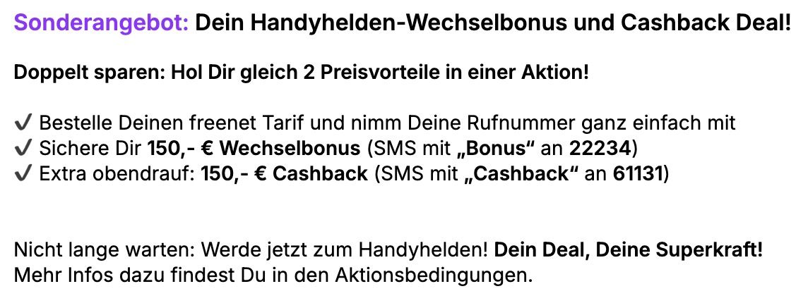 📱🍏 Apple AirPods Pro 3 mit Telekom Allnet 50GB für 24,95€ mtl. + 💰 300€ Bonus + Tankrabatt 📱🍏 Apple AirPods Pro 3 mit Telekom Allnet 50GB für 24,95€ mtl. + 💰 300€ Bonus + Tankrabatt