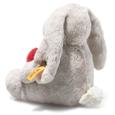 🐰 Steiff Hoppie Hase mit Herz ❤️ 16cm in Hellgrau für nur 15€ (statt 22€)