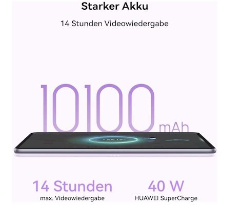 💻 Huawei MatePad   11,5 Tablet mit 8/256GB & Tastatur für 274,48€ (statt 349€)