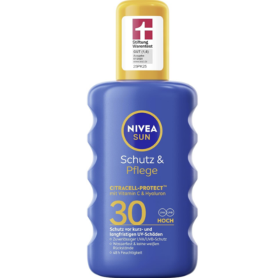 ☀️ Nivea Sun Schutz & Pflege Spray je 200ml LSF 30 ➡️ ab 6,71€ (statt 9,34€)