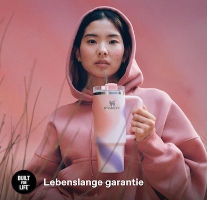 🥤🩷 STANLEY 1913 Quencher H2.0 Flowstate Trinkflasche für 29,99€ (statt 50€)