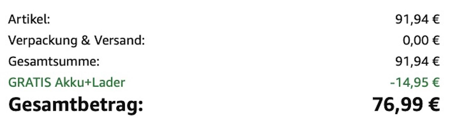 🤯🤑 Amazon: GRATIS Bosch Akku+Lader bei 18V Solo Tool Kauf