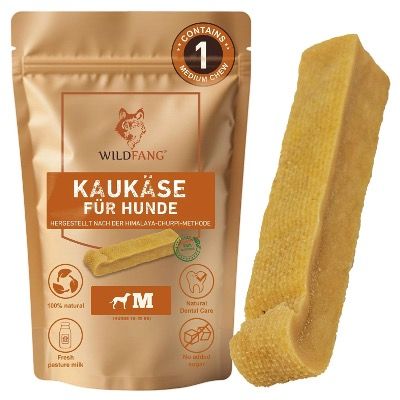 🦴💨🐕 Wildfang Hunde Hart Kaukäse 85g ab 8,99€ (statt 12€) ➡️ oder 5x für 35€ (statt 60€)