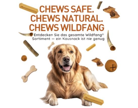 🦴💨🐕 Wildfang Hunde Hart Kaukäse 85g ab 8,99€ (statt 12€) ➡️ oder 5x für 35€ (statt 60€)