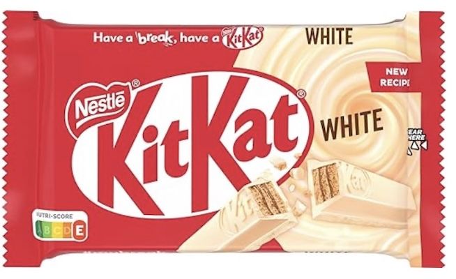 🤯 Fast 1kg! 24er Pack Nestlé KITKAT White Riegel für 13,38€ (statt 17€)