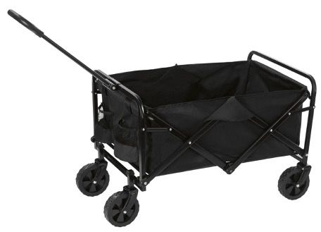 🍺💨 EASYmaxx Klapp Bollerwagen in Schwarz für 45,94€ (statt 63€)