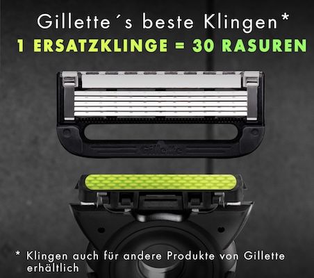 🪒 Gillette Labs Herren Rasierer mit Reinigungs Element für 42,49€ (statt 48€)