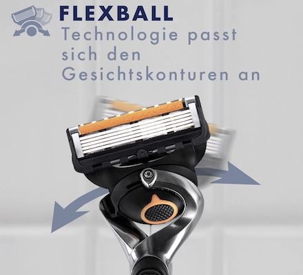 🪒 Gillette Fusion5 Proglide Herren Rasierer inkl. 12 Ersatzklingen für 46,74€ (statt 52€)